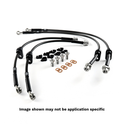 HEL Performance Brake Lines for Alfa Romeo 155 2.0 Twin Spark ABS 1992-1995, Stainless Steel Braided