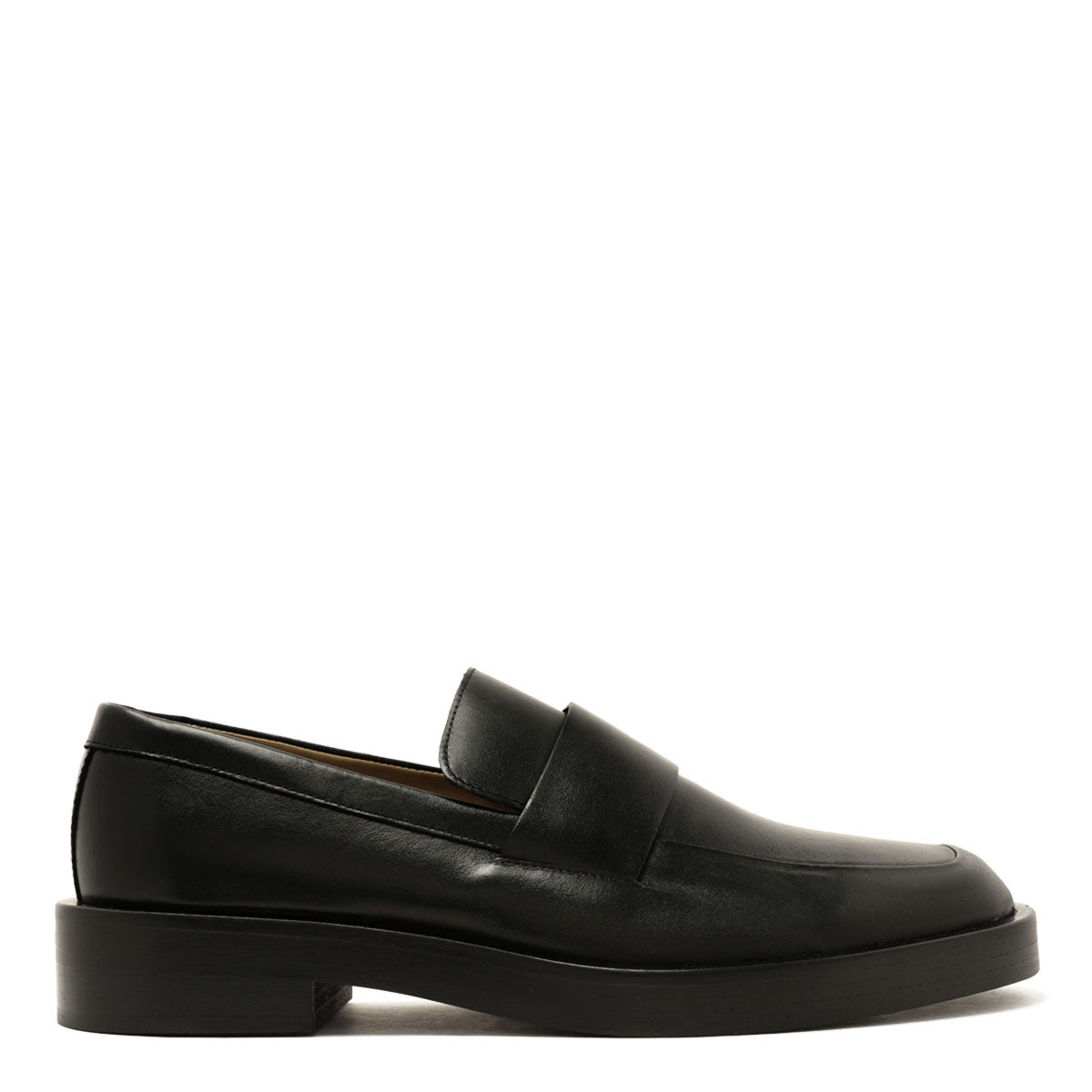 CALVIN KLEIN Men's Leather Flat Moccasins