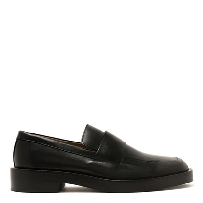 CALVIN KLEIN Men's Leather Flat Moccasins
