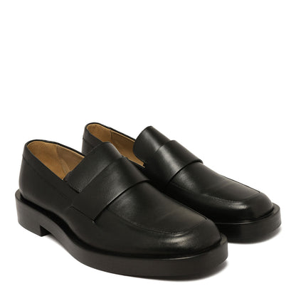 CALVIN KLEIN Men's Leather Flat Moccasins
