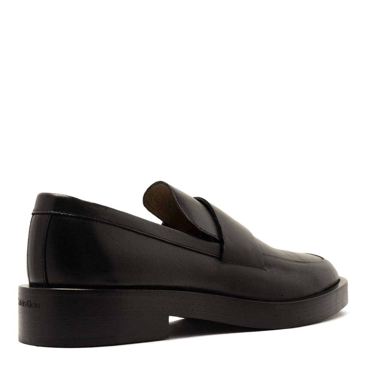 CALVIN KLEIN Men's Leather Flat Moccasins