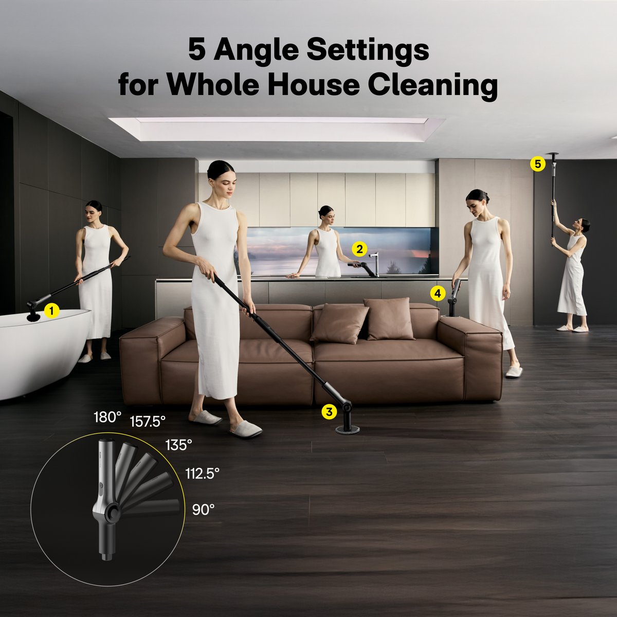 HOTO Flexi™ Cordless Spin Scrubber — photo 5 of 10