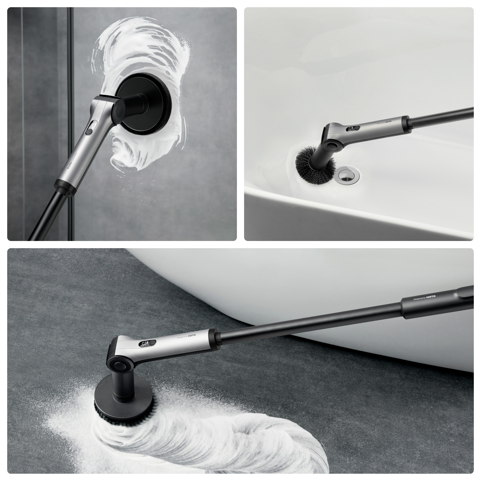HOTO Flexi™ Cordless Spin Scrubber — photo 6 of 10