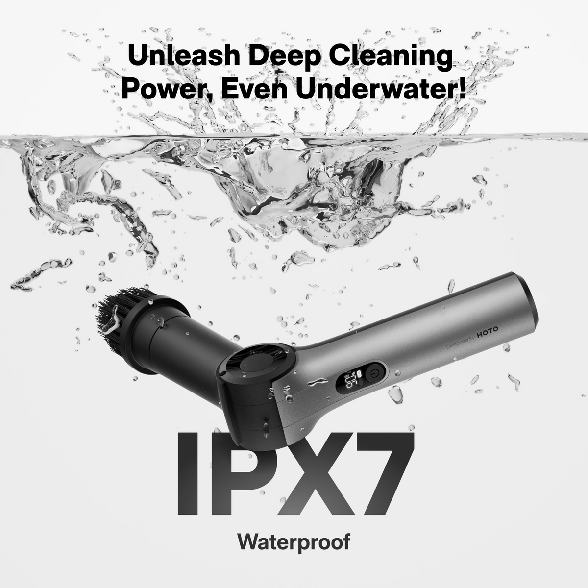HOTO Flexi™ Cordless Spin Scrubber — photo 8 of 10