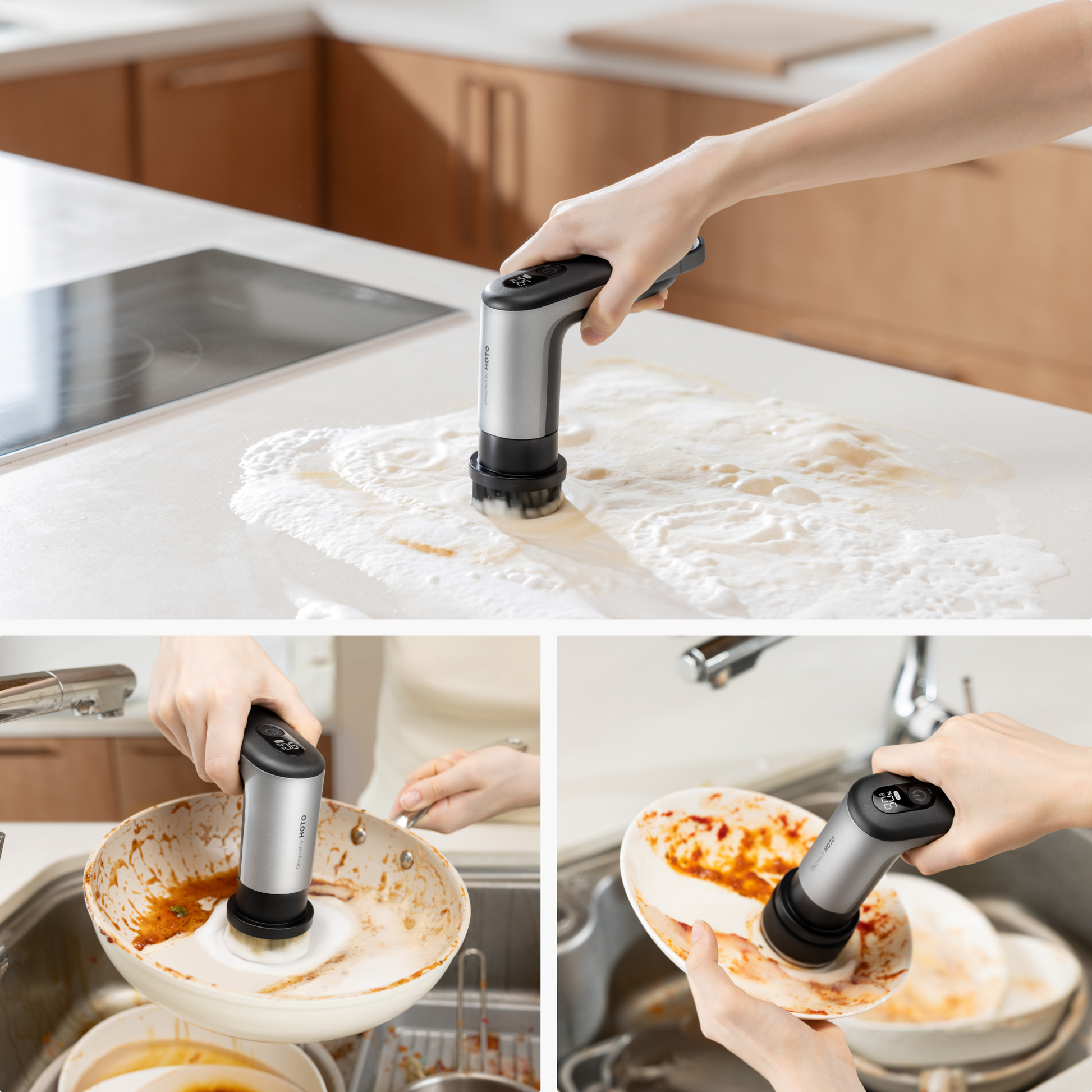 HOTO Grip™ Cordless Spin Scrubber — photo 5 of 10