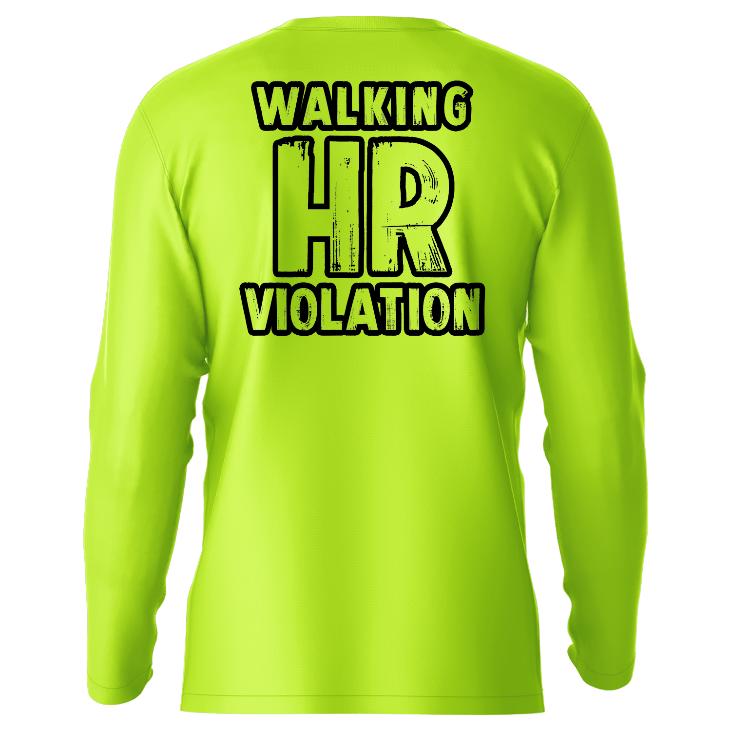 HR Violation - Hi-Visibility UPF 50 Long Sleeve Sun Shirt — photo 1 of 2
