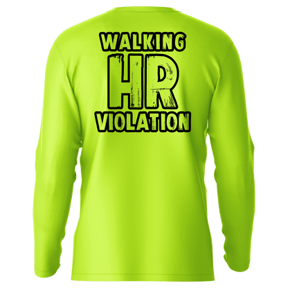 HR Violation - Hi-Visibility UPF 50 Long Sleeve Sun Shirt — photo 1 of 2