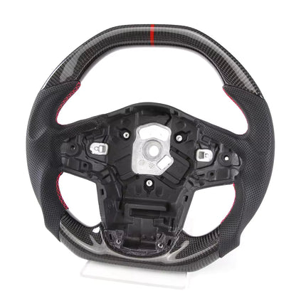 LED Real Carbon Fiber Steering Wheel for Toyota GR Supra A90 MK5 2020+