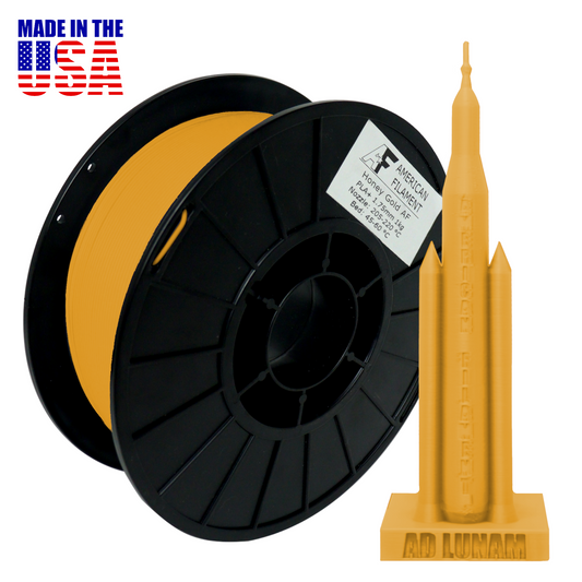 Honey Gold AF 1.75mm PLA+ Filament, hergestellt in den USA!