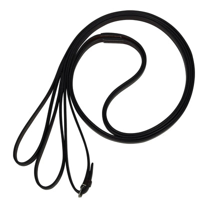 Huntley Equestrian Sedgwick Leather Draw Reins With Loop Ends