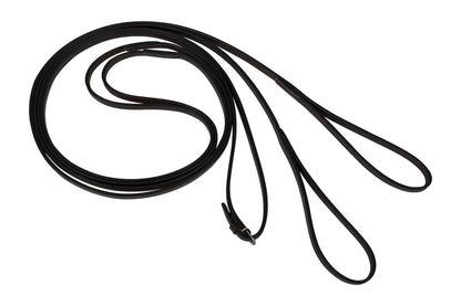 Huntley Equestrian Sedgwick Leather Draw Reins With Loop Ends