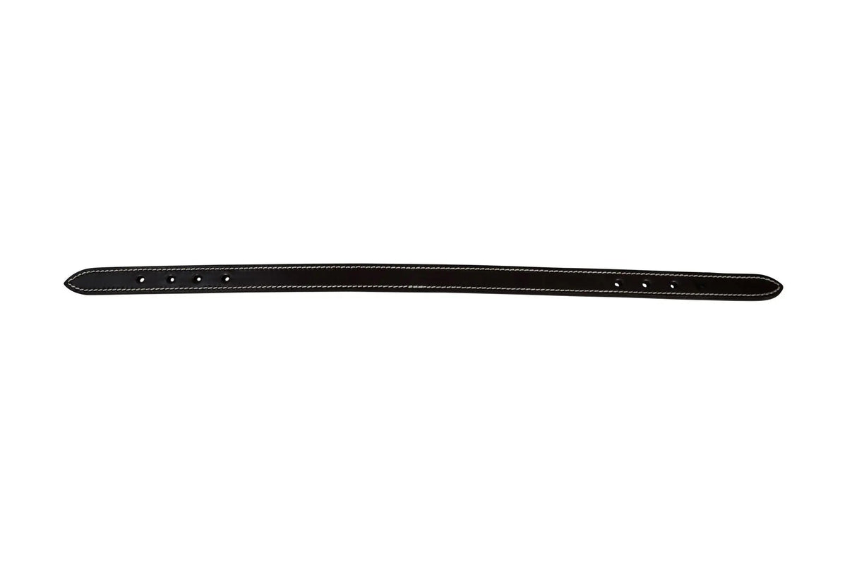 Huntley Equestrian Triple Stitched Leather Halter Replacement Crown Piece