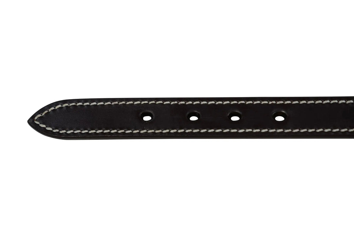 Huntley Equestrian Triple Stitched Leather Halter Replacement Crown Piece