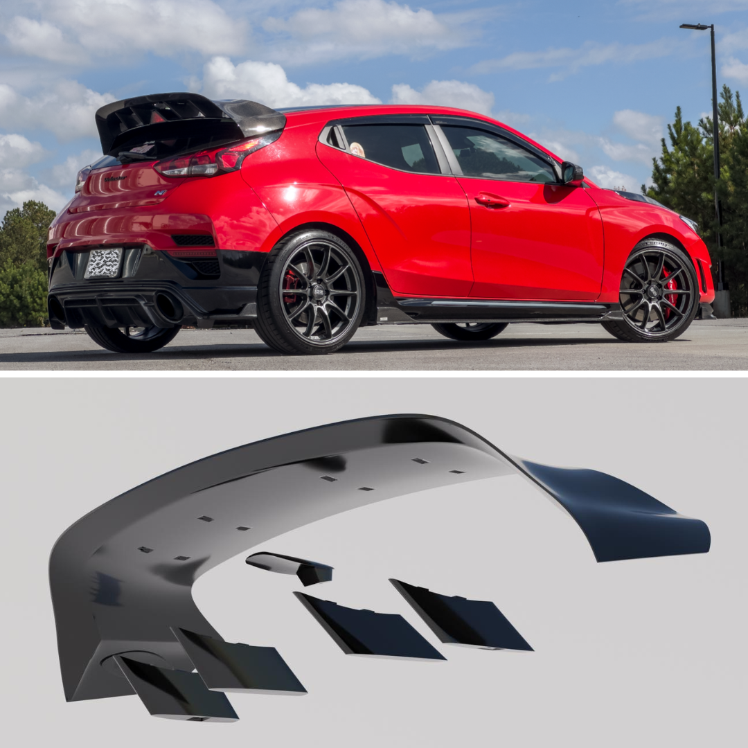 WRC Wing V2 - Hyundai Veloster N (JS, 2019-2022)