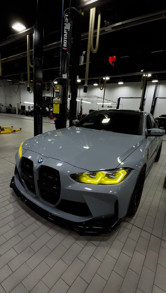 Yellow DRL CSL Style For G80 G82 with Modules — photo 2 of 3