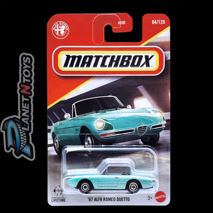 Matchbox 1:64 Diecast Assorted Carded Cars