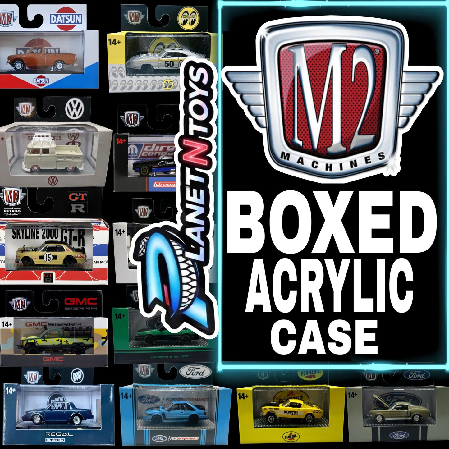 M2 Box Assorted 1:64 Diecast