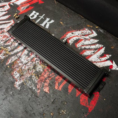 Rvng G8X/S58 Upgraded Engine Oil Cooler w/ Built In Guard
