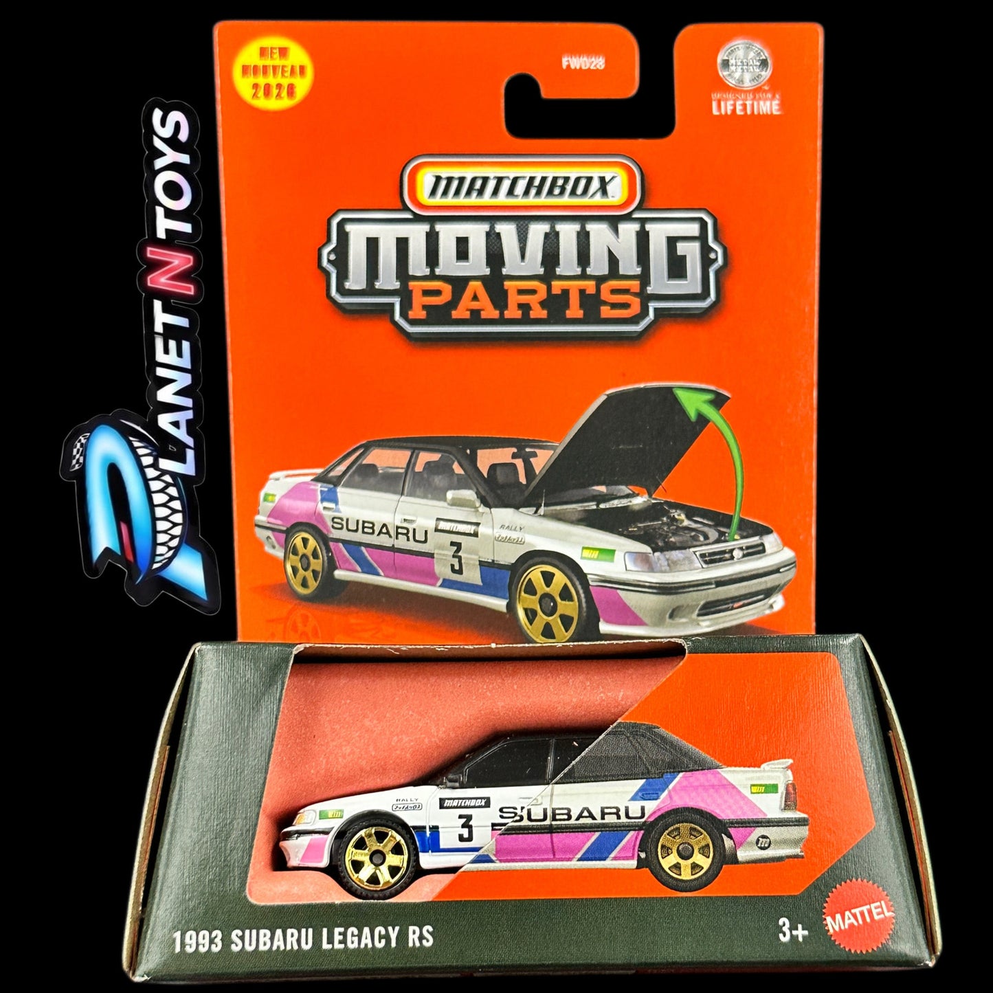Matchbox Moving Parts Assorted