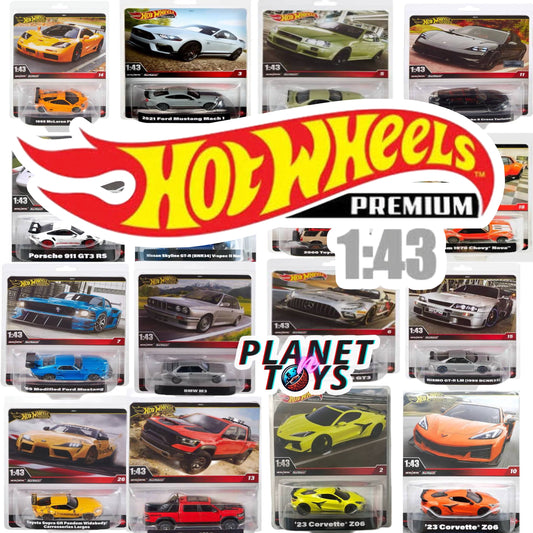Hot Wheels Premium 1/43 Car Culture 1:43 Scale Assorted