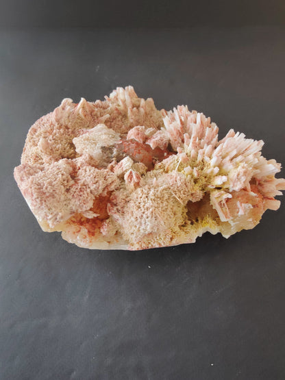 Red Mordenite with Stilbite Specimen 741g