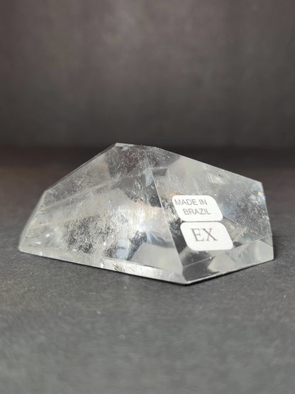 Smoky/Clear Quartz Polished Free Form Sculpture (Extra Quality)