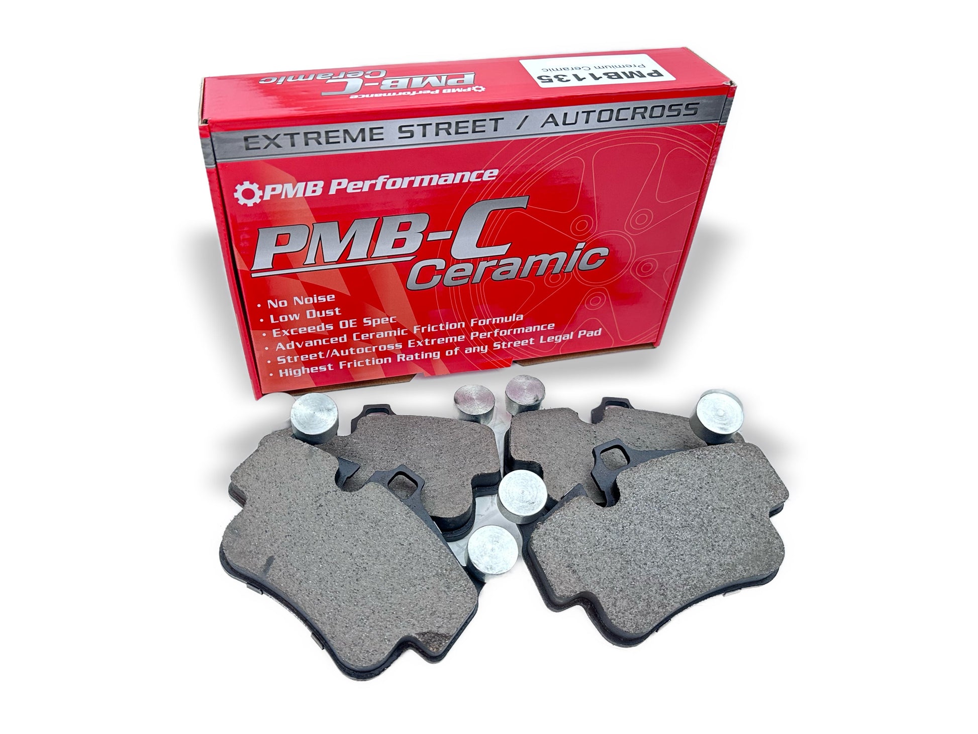 PMB-C Ceramic Pads for Porsche 987 Cayman S (2005-2012) Front — photo 1 of 4