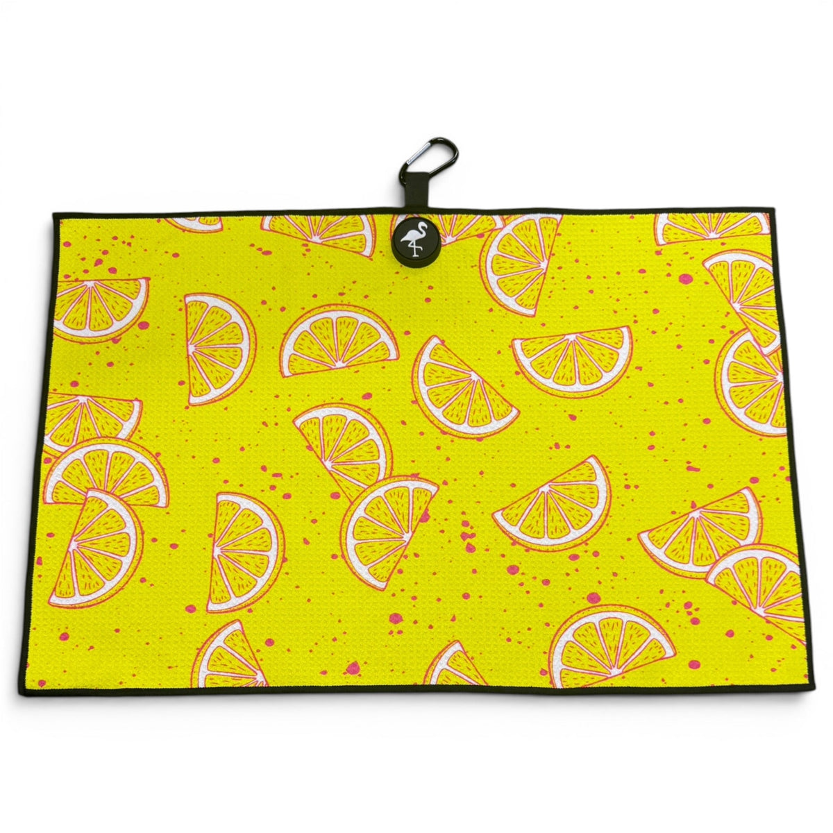 Main Squeeze Golf Towel | 24” x 16” Microfiber Towel | Magnetic Clip & Carabiner | Premium Golf Accessory