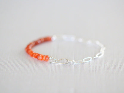 Cara Beaded Bracelet - Sunstone