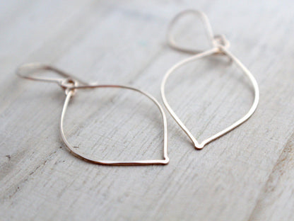 Gold Leaf Earrings