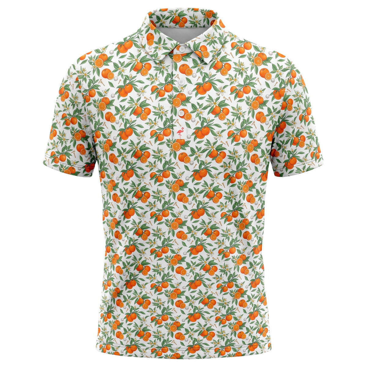 Citrus Grove Golf Polo | Performance Stretch Golf Shirt | Moisture-Wicking Athletic Polo