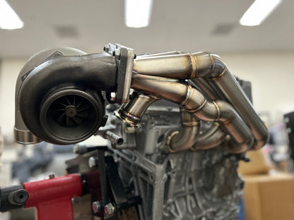 K Series Sidewinder Manifold K20 K24 T3 .82 Billet Turbo K Swap Kit EG EK Civic Integra DC2 RSX EP3
