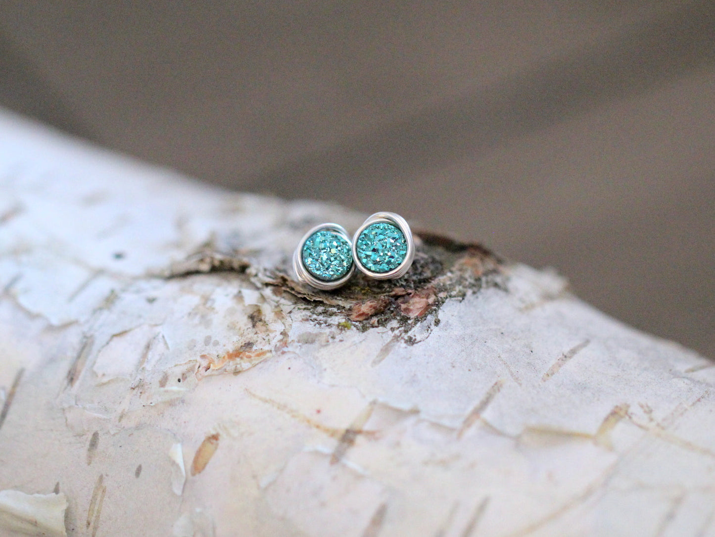 Micro Studs - Teal