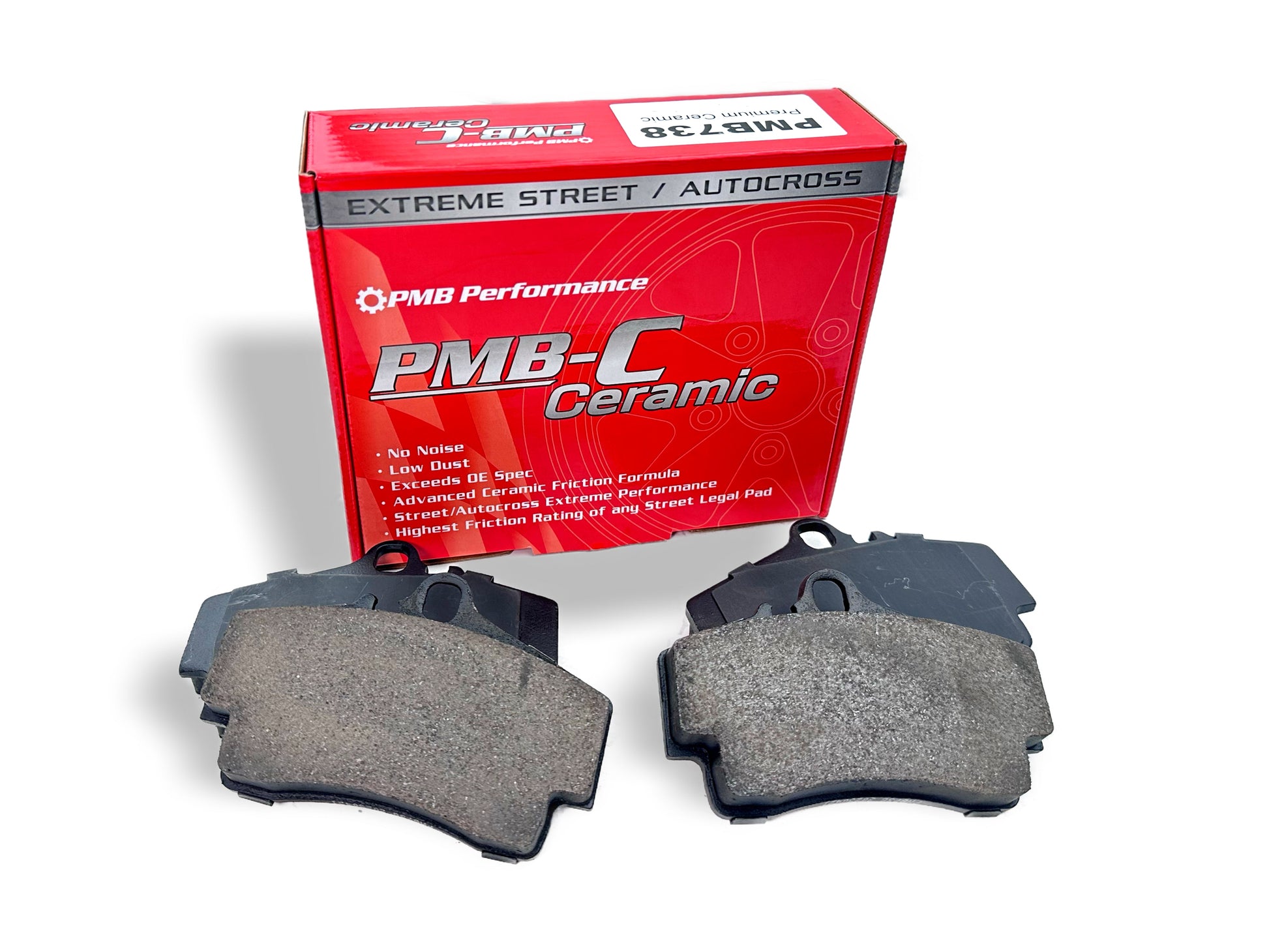 PMB-C Ceramic Pads for Porsche 987 Cayman S (2005-2012) Rear — photo 1 of 4