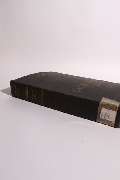 Sedimentary Rocks of France: Carbonate Rocks (Limestones and Dolomites) — Lucien Cayeux, First English Edition (1970)