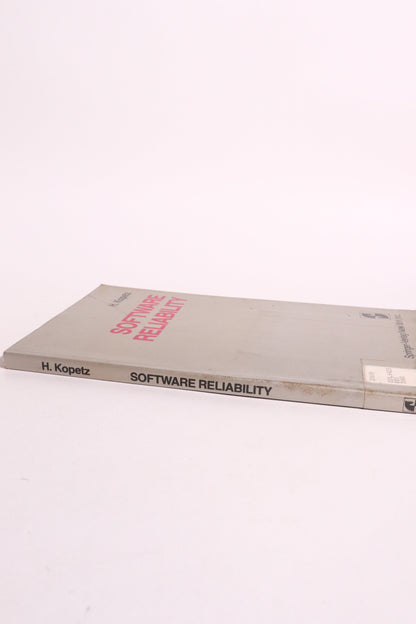 Software Reliability — Hermann Kopetz, 1980 | Early Software Engineering & Fault-Tolerant Computing