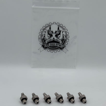 Adapters - M6x1.0x20 - 6-Pack