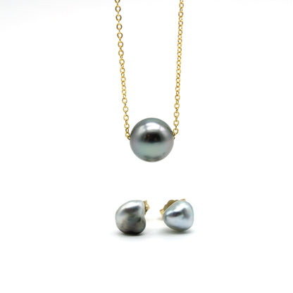Floating Pearl & Keshi Stud Bundle