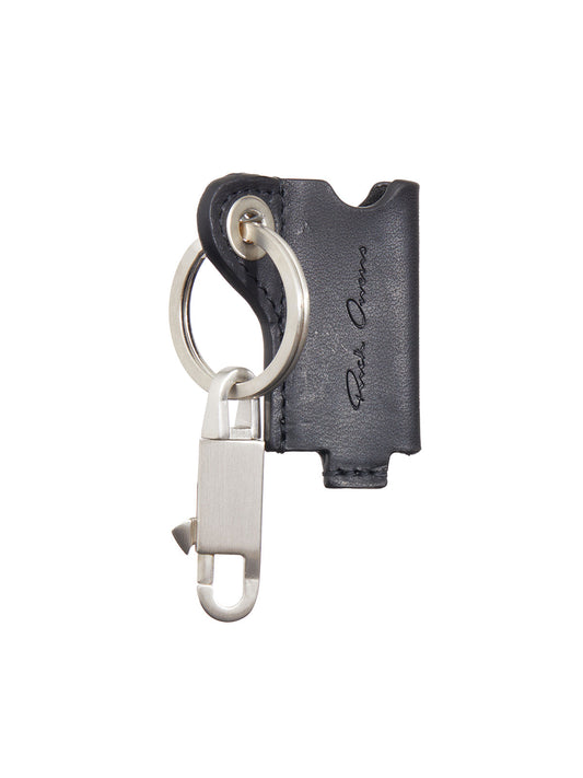 RICK OWENS Mini Leather Lighter Case