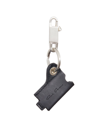 RICK OWENS Mini Leather Lighter Case
