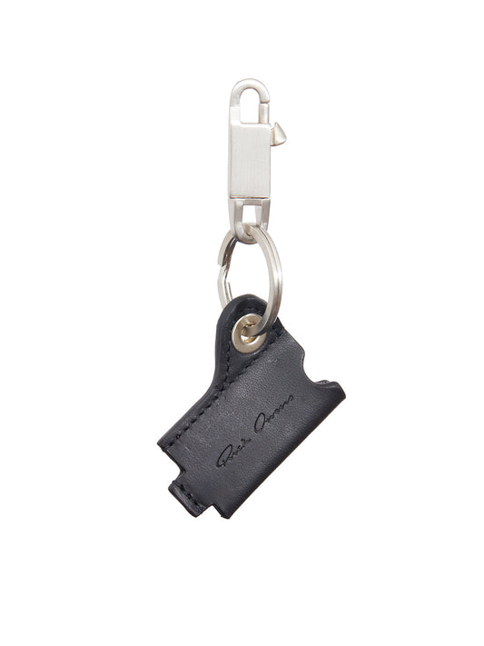 RICK OWENS Mini Leather Lighter Case