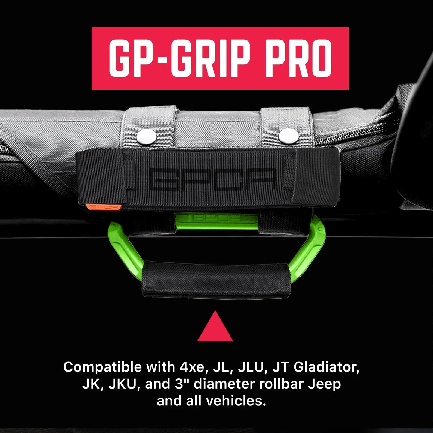 GP-Grip PRO Foldable Color Handles — Jeep Wrangler (2007–2023)
