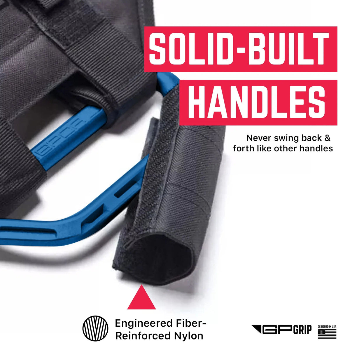 GP-Grip PRO Foldable Color Handles — Jeep Wrangler (2007–2023)