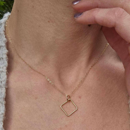 Box Breathing Necklace