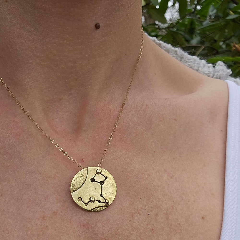 Written In The Stars Zodiac Constellation Necklace