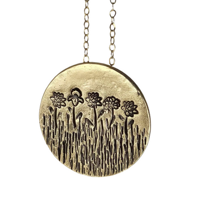 Personalized Birth Flower Necklace