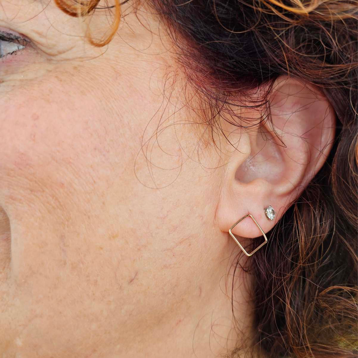 Box Breathing Earrings