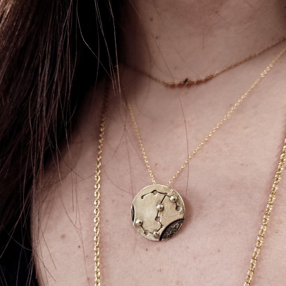 Written In The Stars Zodiac Constellation Necklace