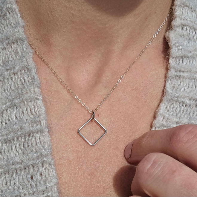 Box Breathing Necklace