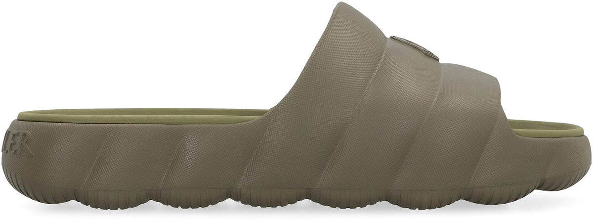 MONCLER LILO Rubber Slide Sandals for Men